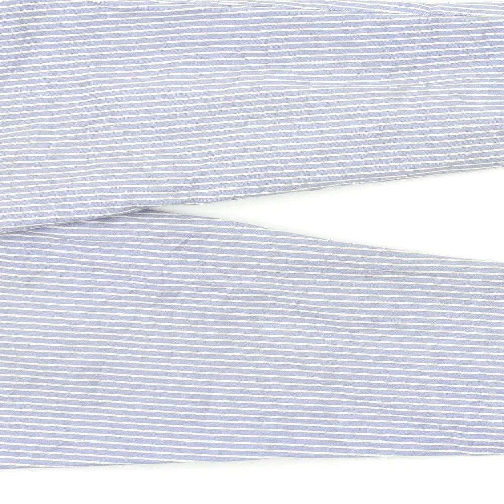 Primark Girls Blue Striped Skinny Jeans Size 11-12 Years
