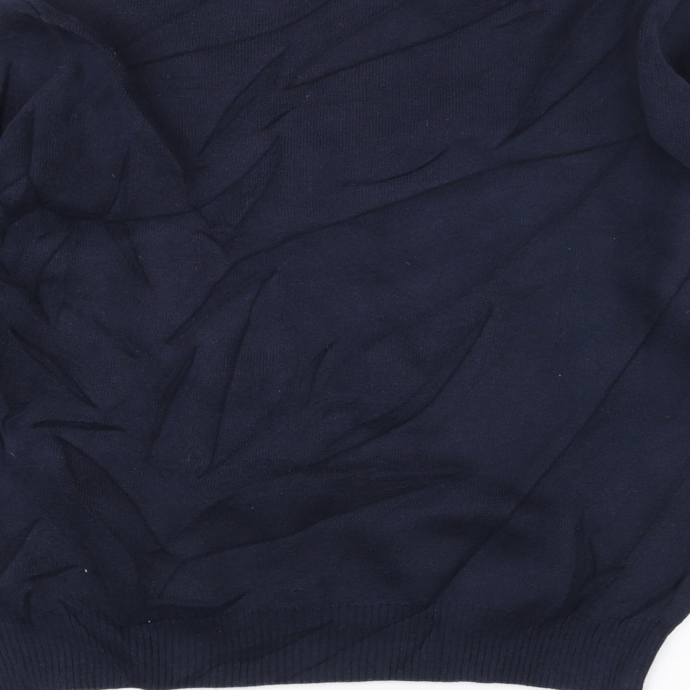 Old Taylor Mens Blue Pullover Jumper Size M