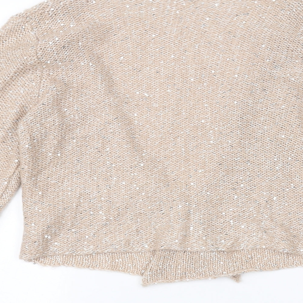 Preworn Womens Pink Cardigan Jumper Size M