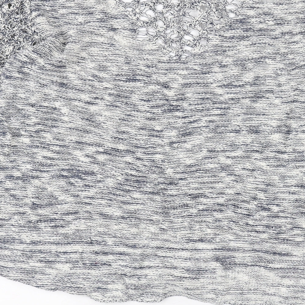 George Womens White Knit Pullover Jumper Size 16