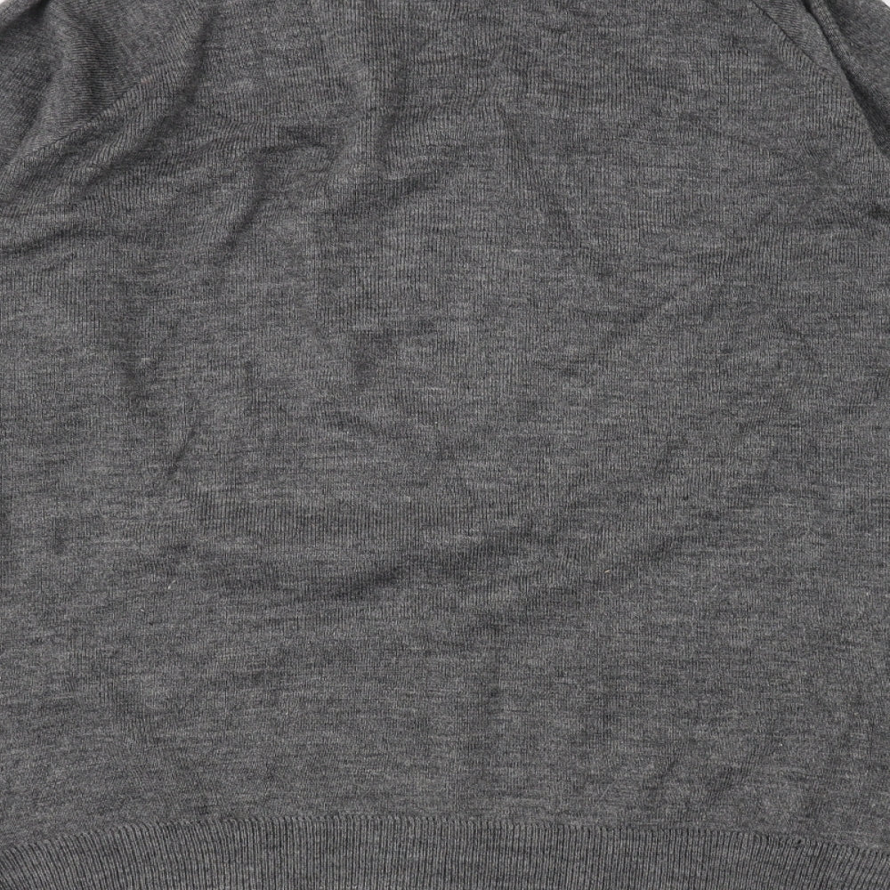 CKL Mens Grey Pullover Jumper Size M