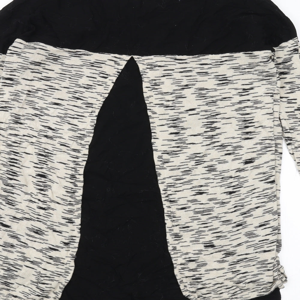Warehouse Womens White Basic T-Shirt Size 6