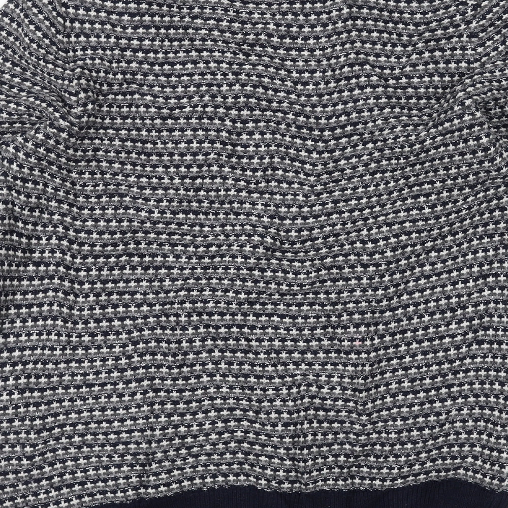Criminal Womens Blue Pullover Jumper Size L