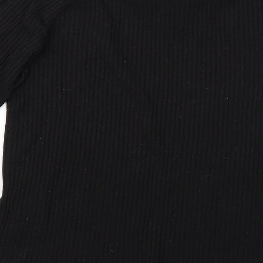 Brave Soul Womens Black Pullover Jumper Size M