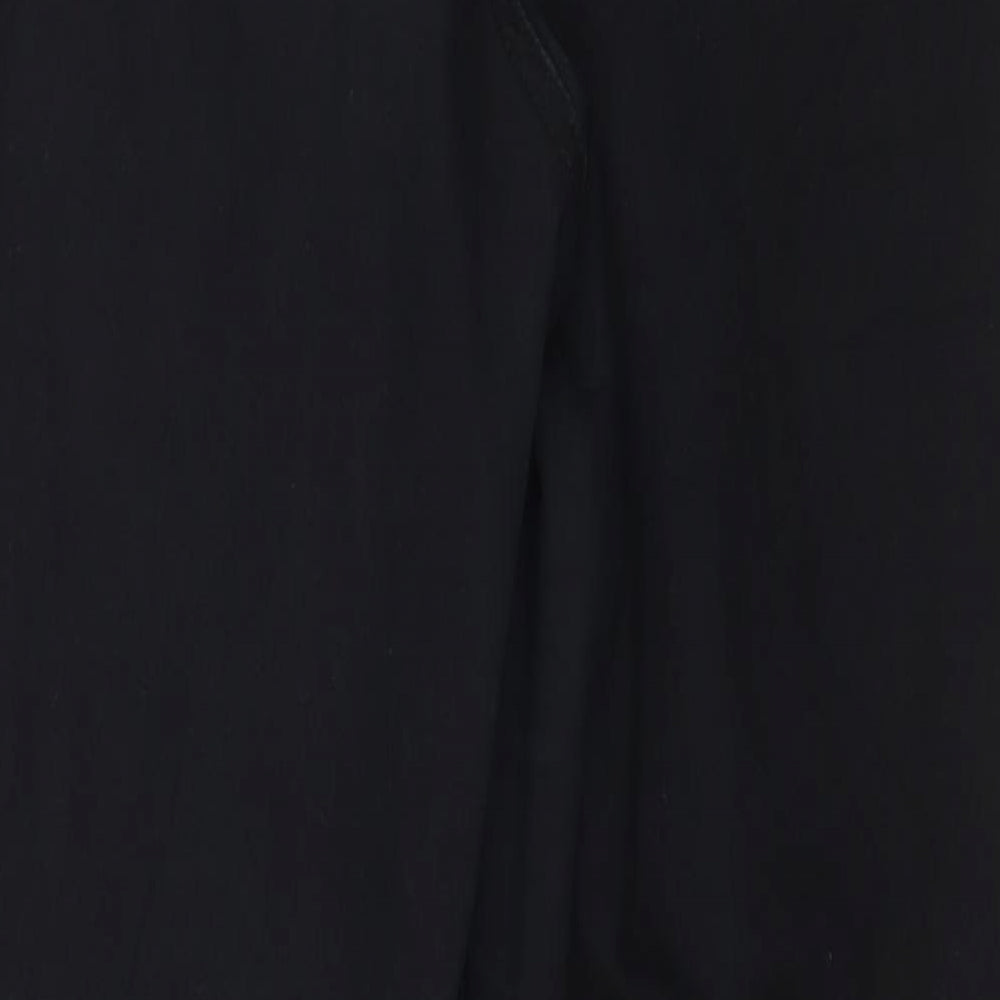 Denim & Co. Womens Black Denim Skinny Jeans Size 12 L28 in