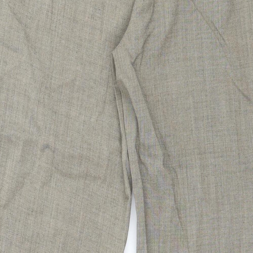 Marks and Spencer Womens Brown Trousers Size 14 L20 in