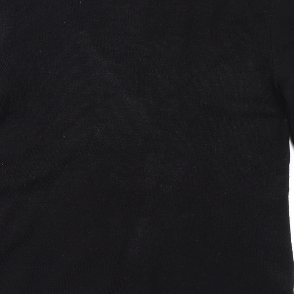 Kit Womens Black Cardigan Jumper Size 12