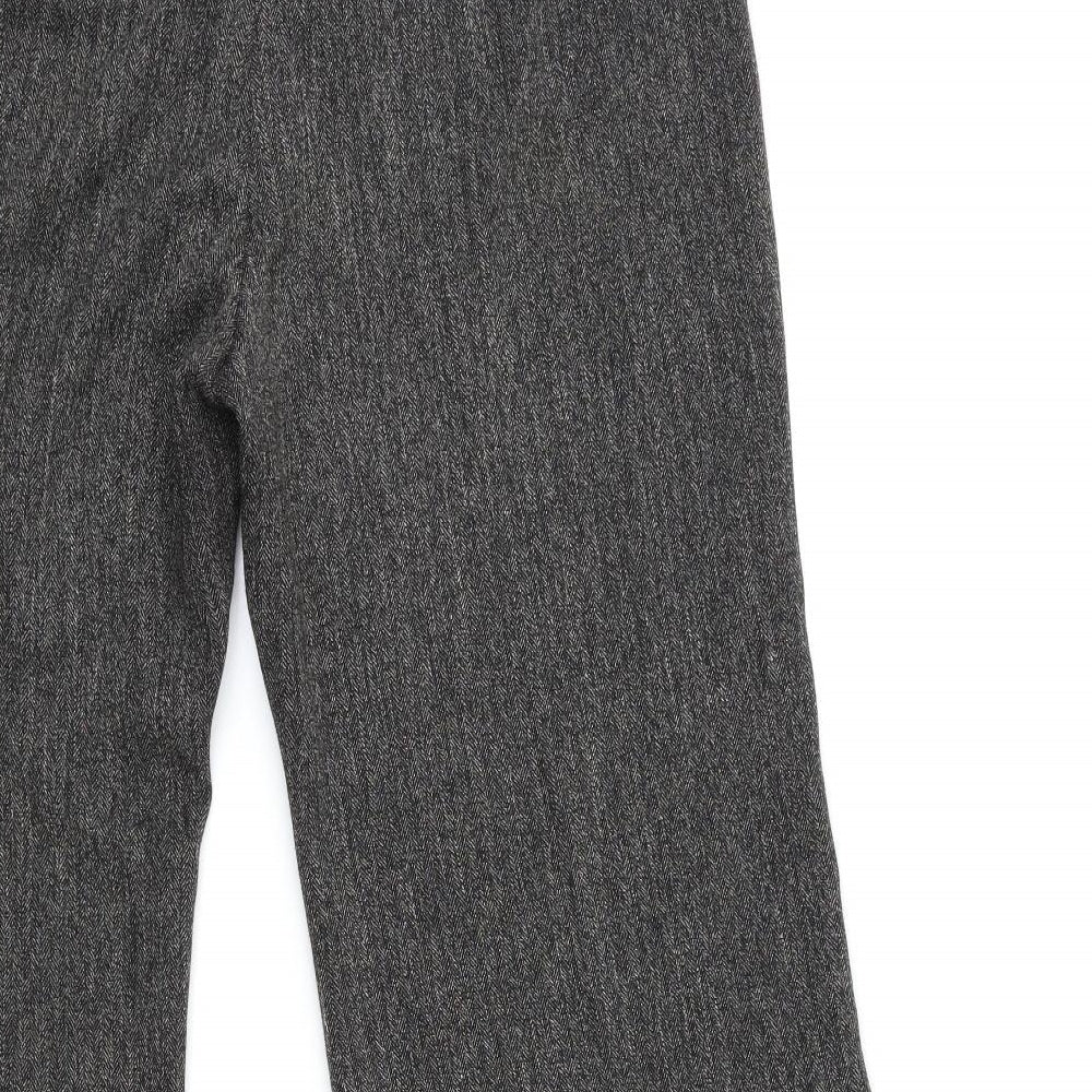 Dorothy Perkins Womens Grey Trousers Size 34 in L27 in