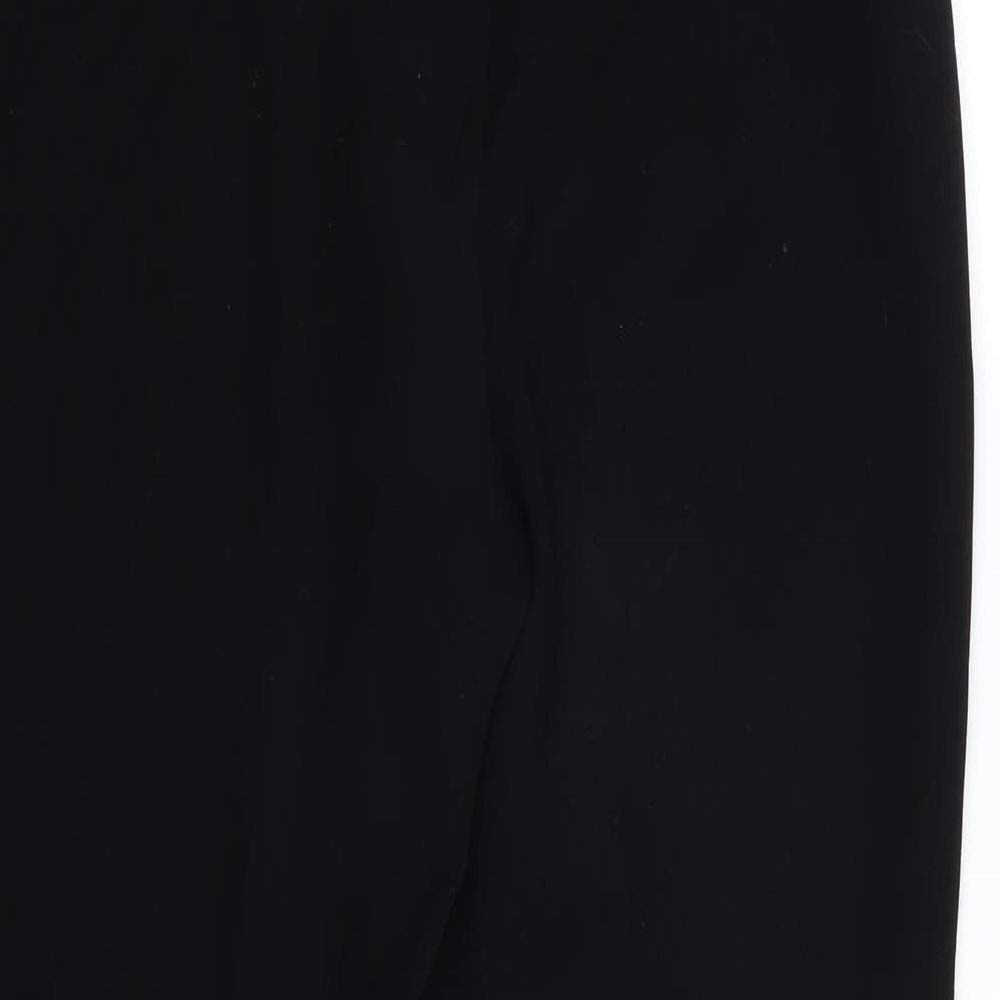 Principles Womens Black Trousers Size 10 L30 in