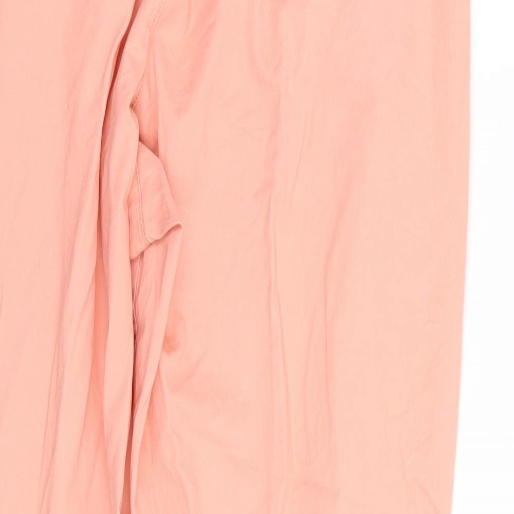 Indigo Womens Orange Trousers Size 34 in L29 in