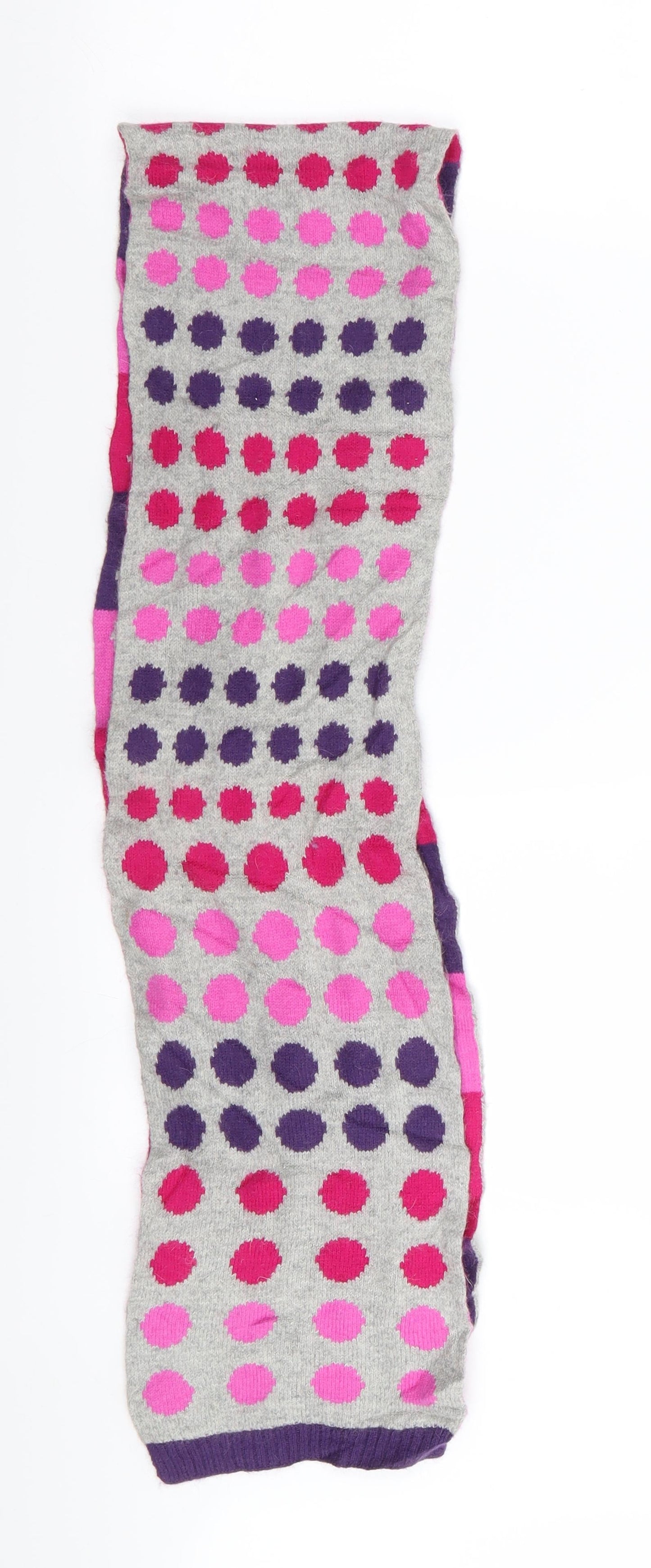 Preworn Unisex Multicoloured Polka Dot Scarf