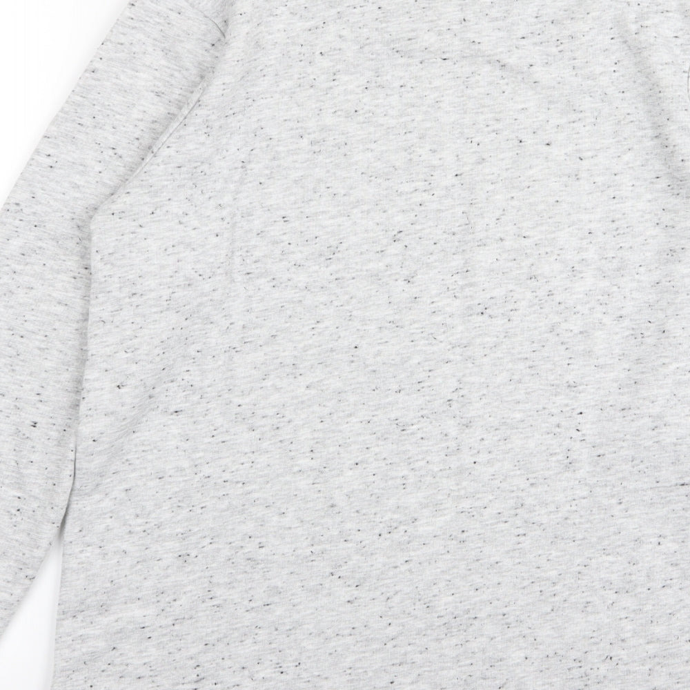 nocozo Mens Grey Polka Dot Pullover Jumper Size M