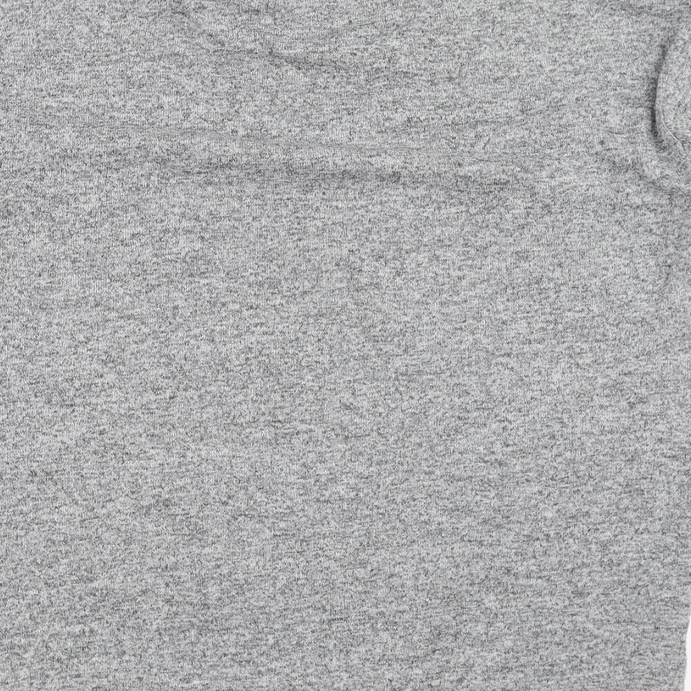 Brand and care label for TU women’s grey jumper, size UK 16, - under shirt detail