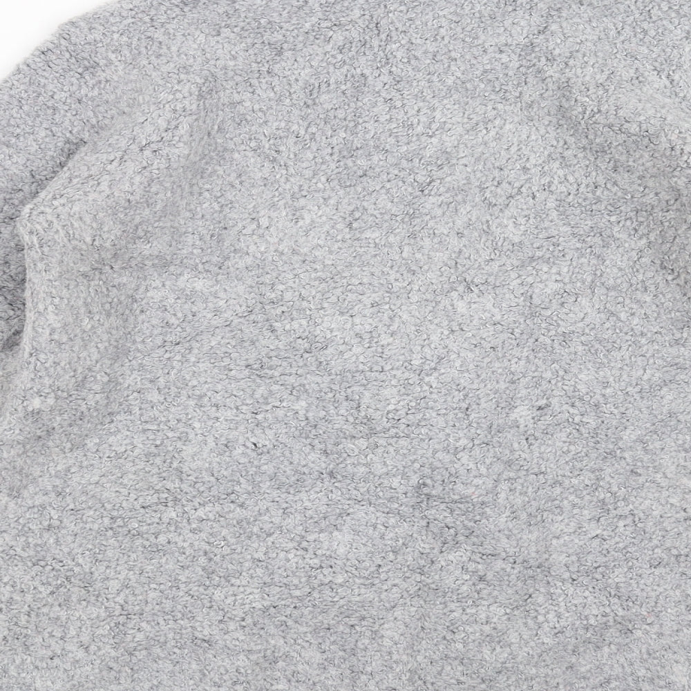 EWM Womens Grey Full Zip Jumper Size M