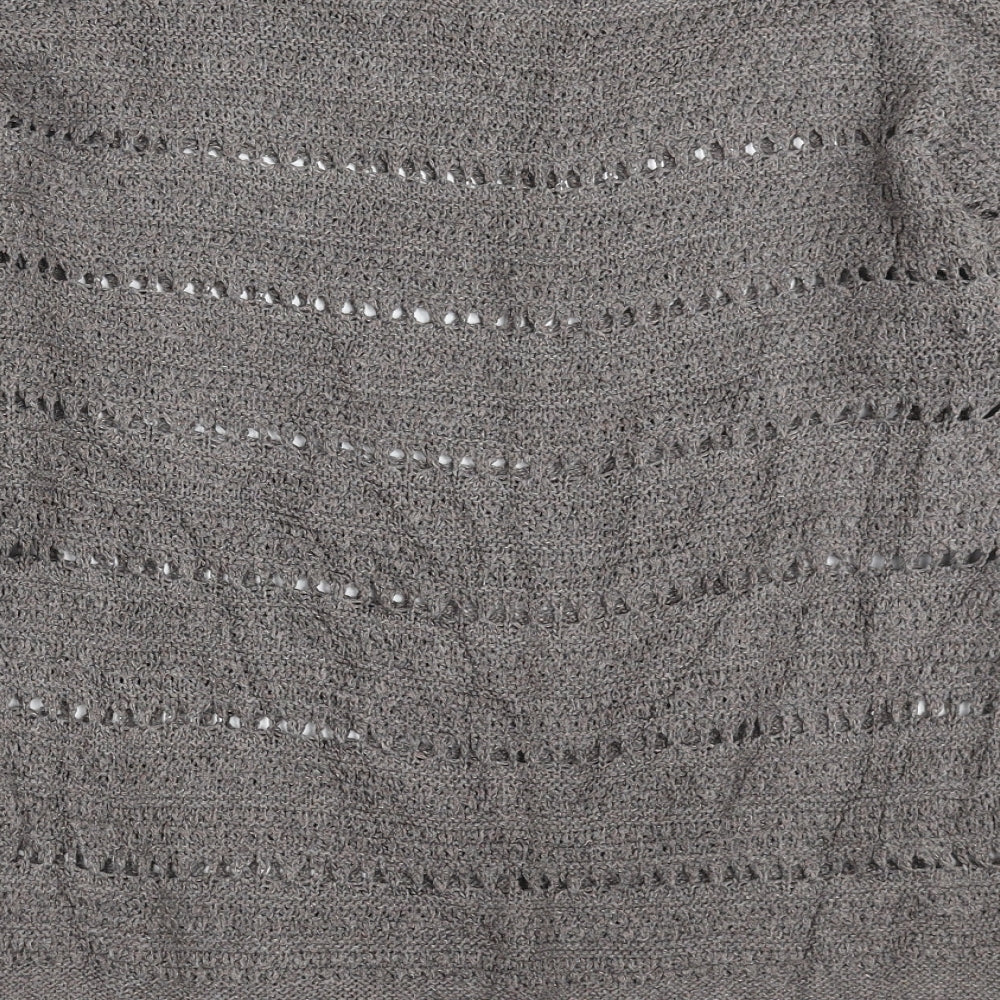 Monsoon Womens Grey Pullover Jumper Size 10
