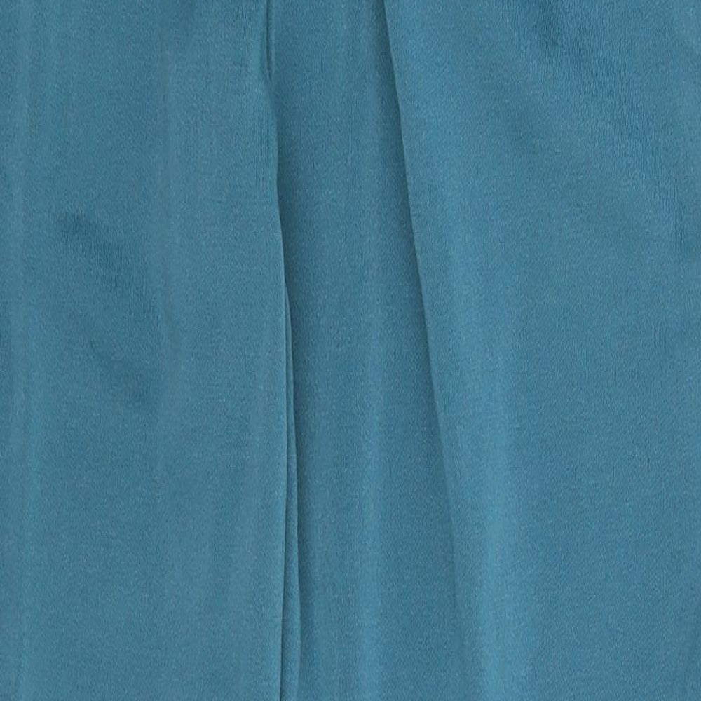 Anne De Lancay Womens Blue Trousers Size 12 L27 in