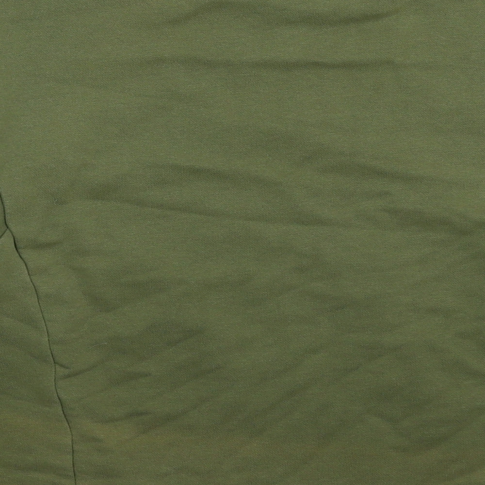 George Womens Green Pullover Sweatshirt Size M