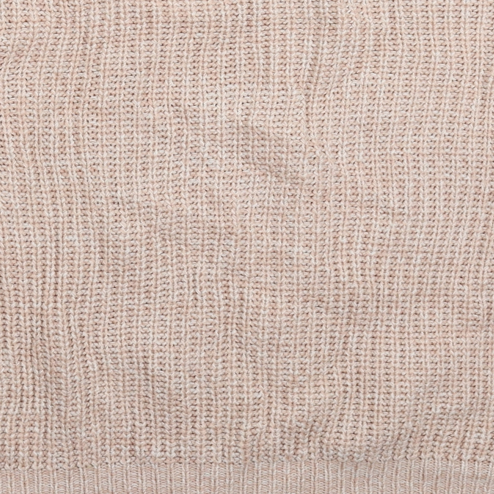 Atmosphere Womens Beige Knit Pullover Jumper Size 12