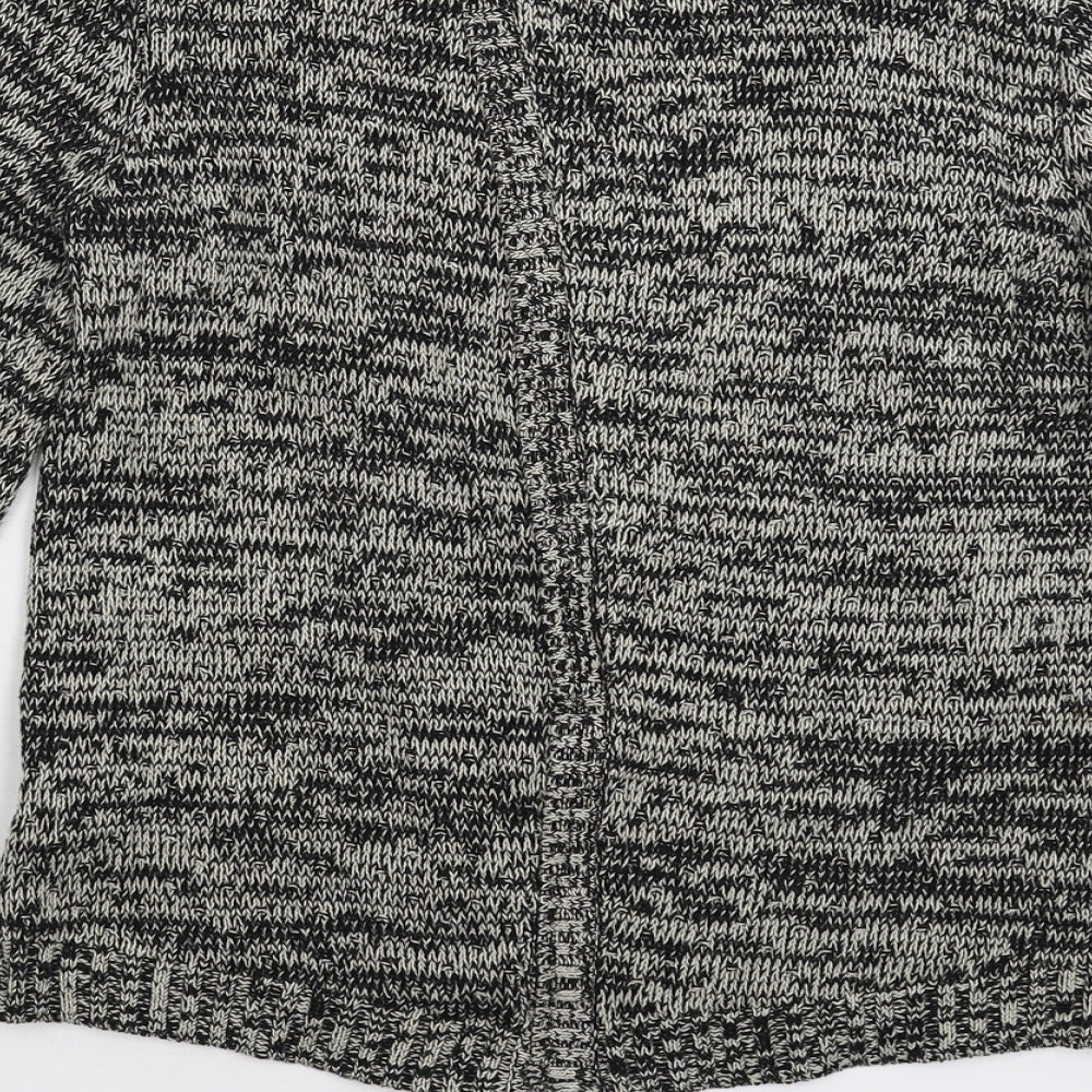Aphorism Womens Grey Knit Pullover Jumper Size M