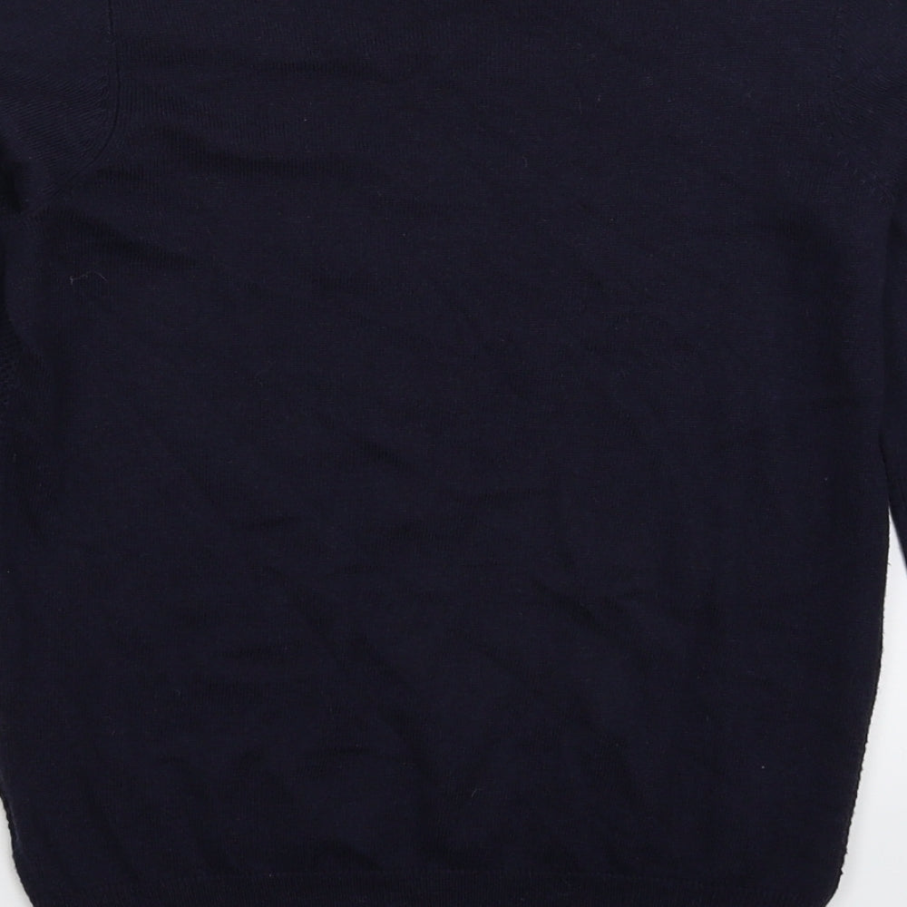 Dorothy Perkins Womens Blue Knit Pullover Jumper Size 8