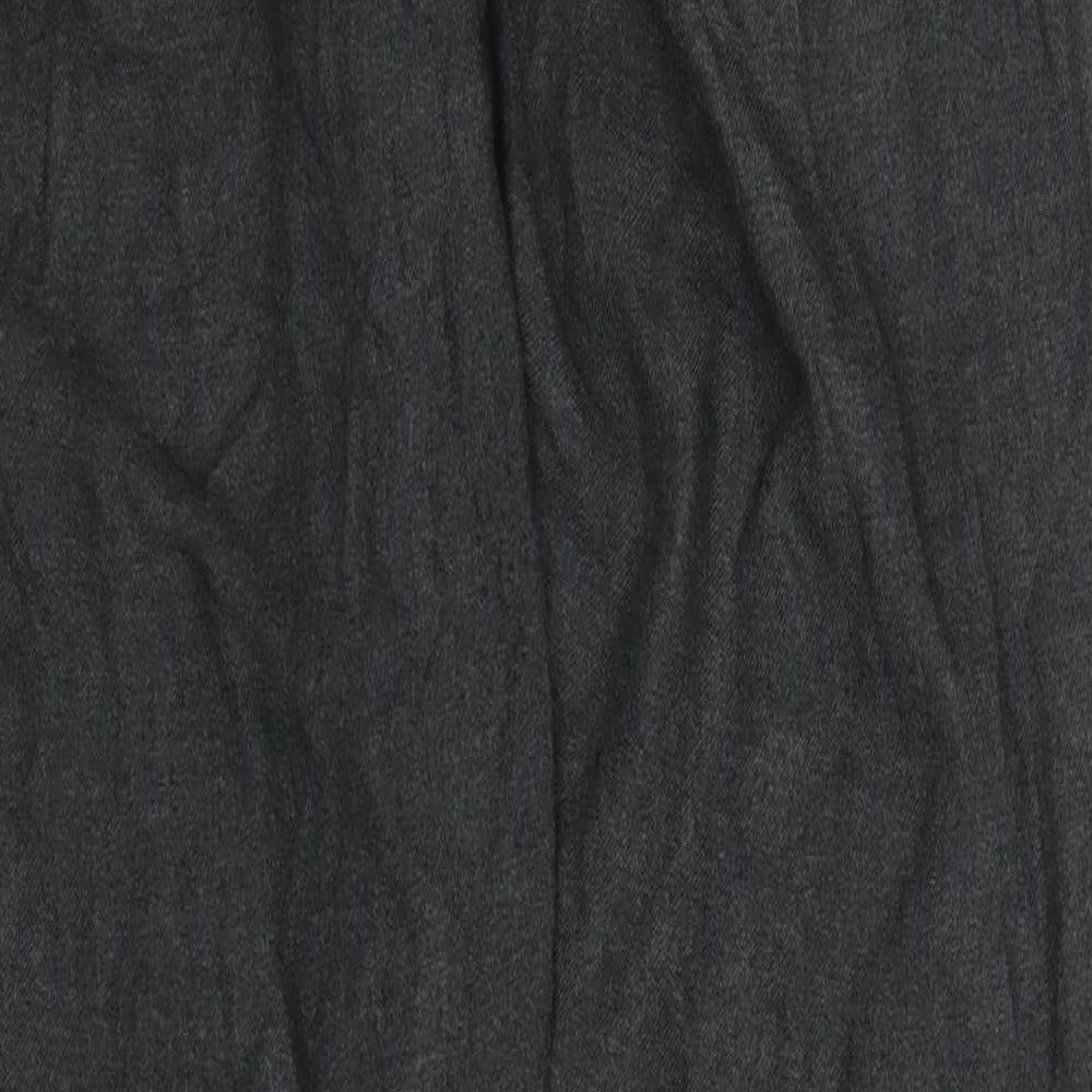 French Connection Womens Grey Bloomer Trousers Size 12 L28 in