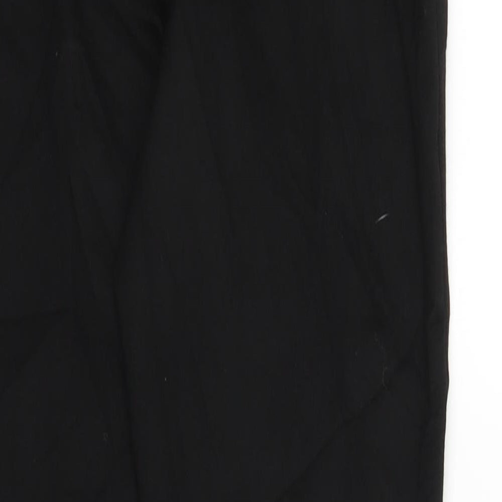 Marks & Spencer Girls Black Carrot Trousers Size 11 Years