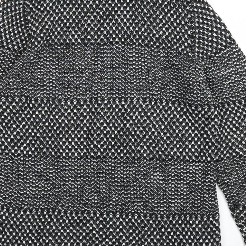 TU Mens Black Pullover Jumper Size M