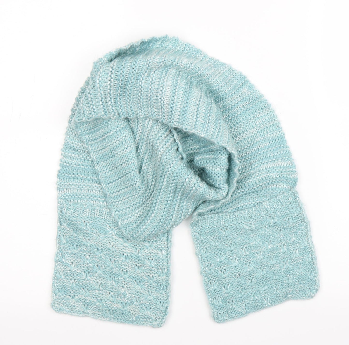 Preworn Unisex Blue Scarf - Pockets