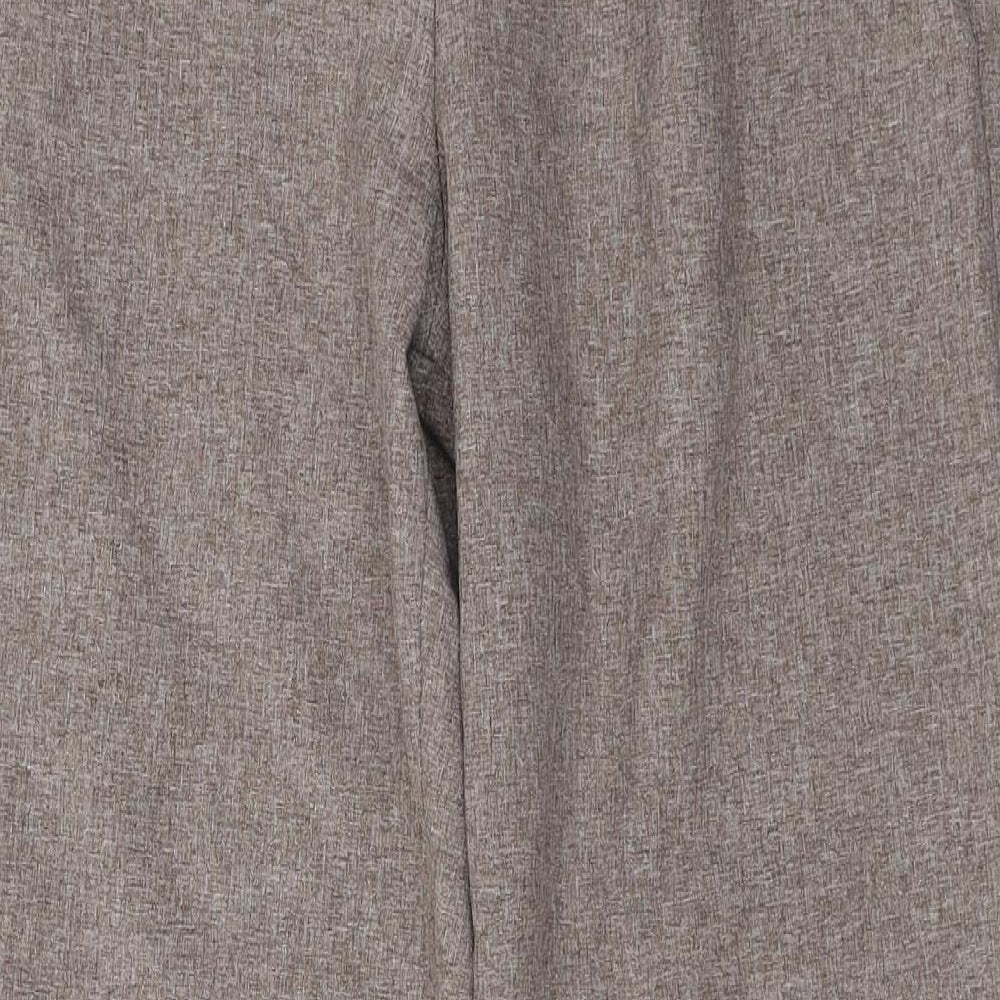 emma Womens Brown Trousers Size 18 L23 in