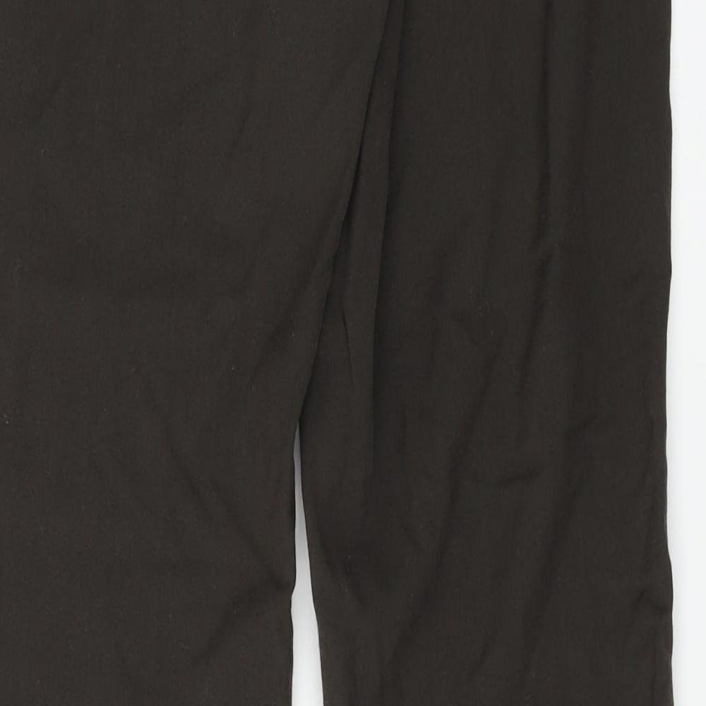 Marks and Spencer Womens Brown Trousers Size 12 L24 in