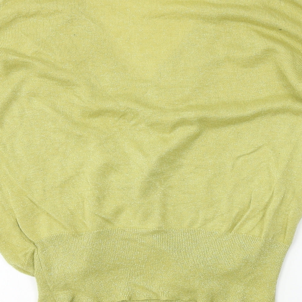 NEXT Womens Yellow Pullover Jumper Size 12