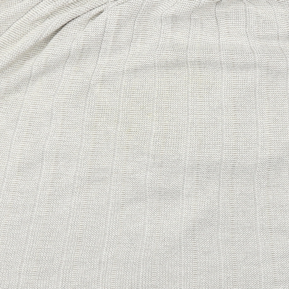 Preworn Womens Beige A-Line Skirt Size 12