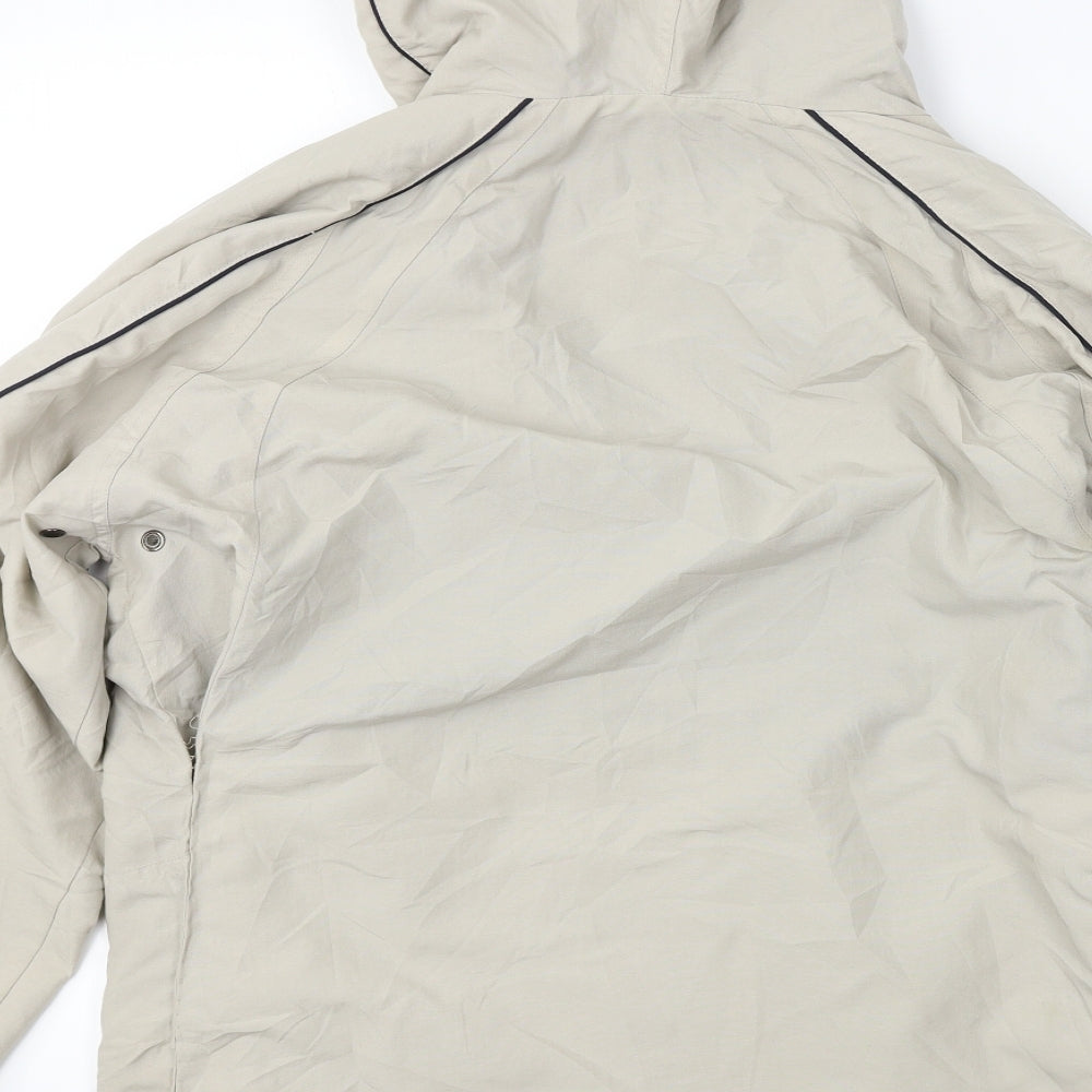 Cutting Edge Womens Beige Jacket Coat Size M