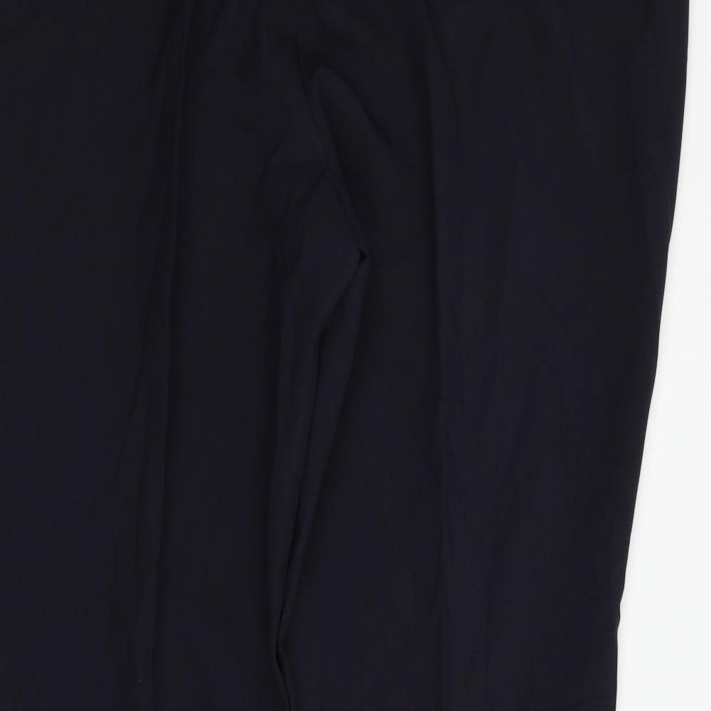 Classics Mens Blue Trousers Size 24 L28 in