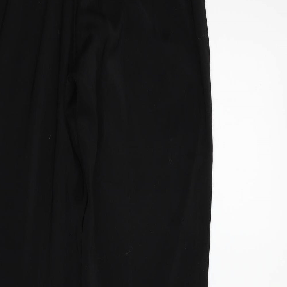 NL Collection Womens Black Trousers Size 10 L27 in