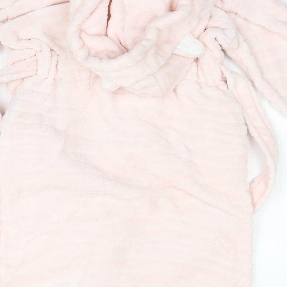 F&F Girls Pink Solid Top Gown Size 7-8 Years - BELTED
