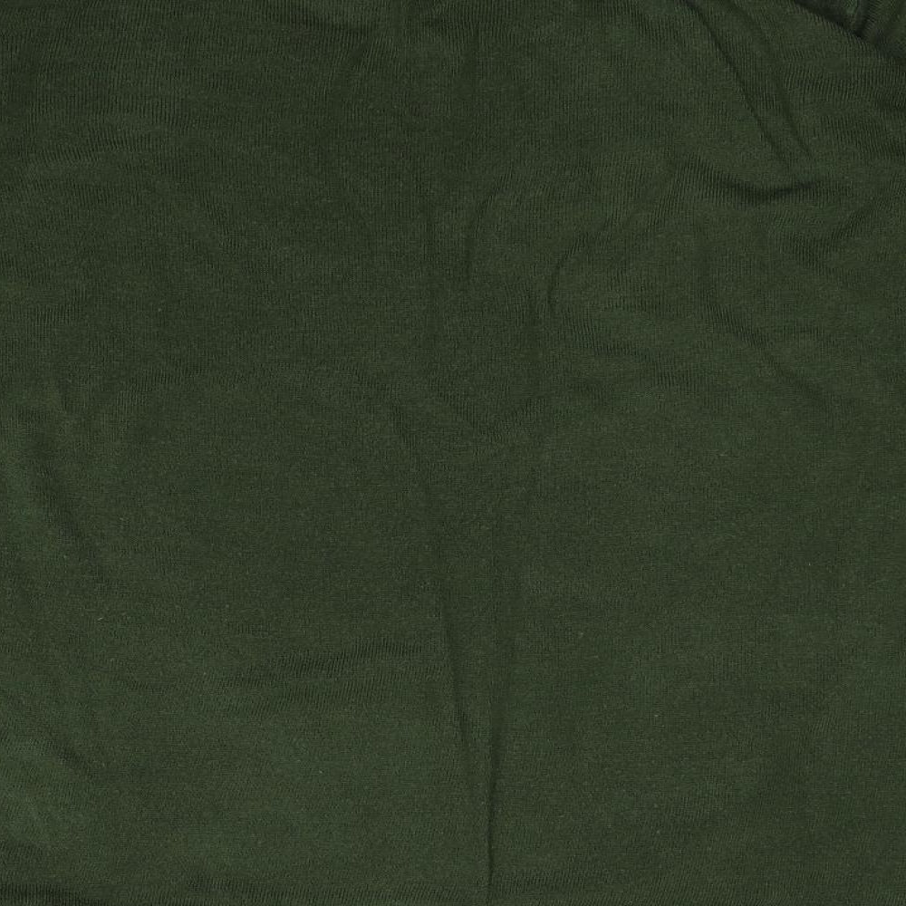 Papaya Womens Green Pullover Jumper Size L