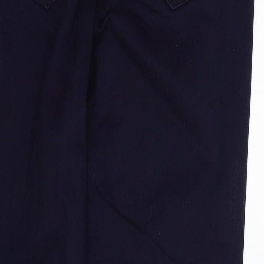 Oasis Womens Blue Trousers Size 14 L24 in