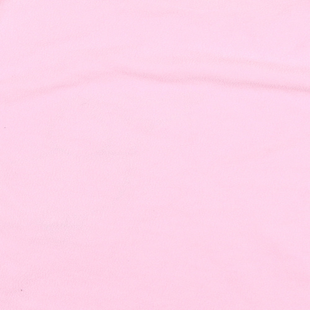 Preworn Womens Pink Solid Top Pyjama Top Size 10