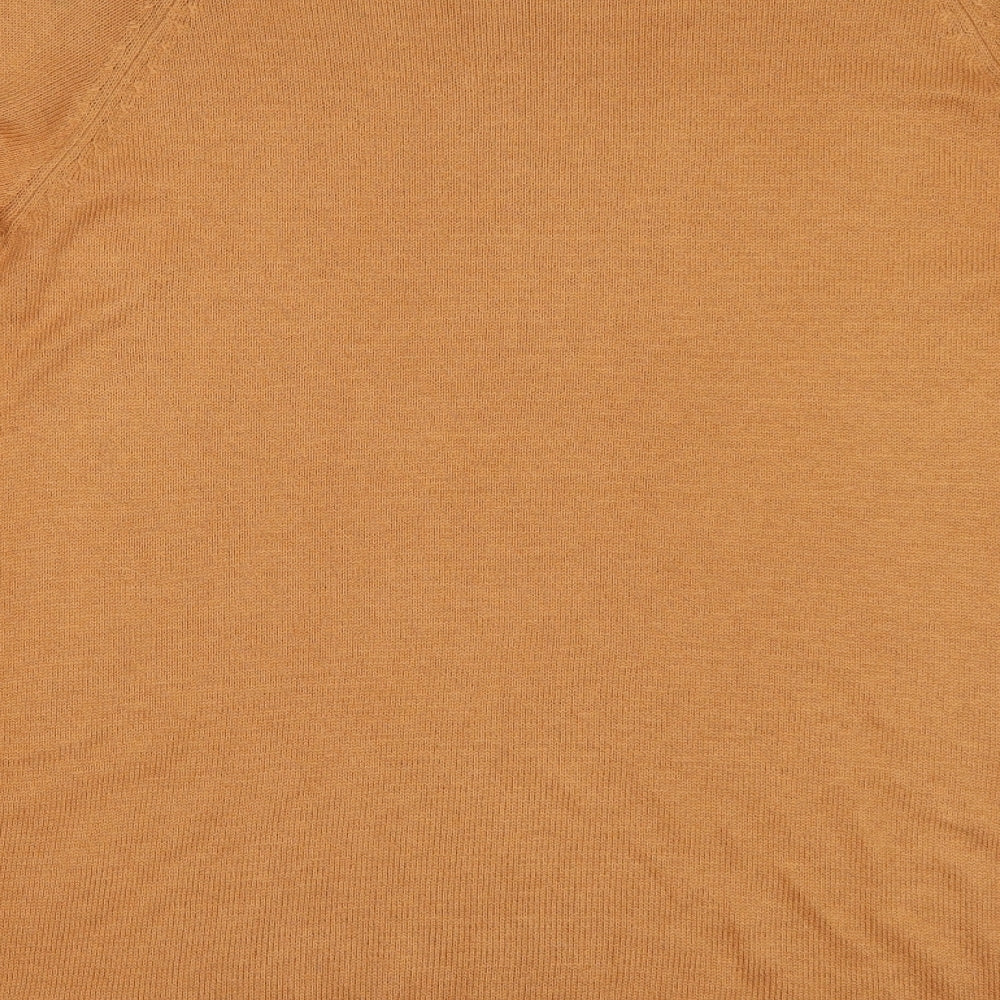 H&M Womens Yellow Pullover Jumper Size L