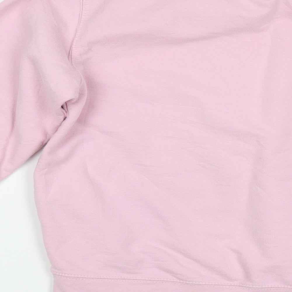 Preworn Womens Pink Pullover Sweatshirt Size S
