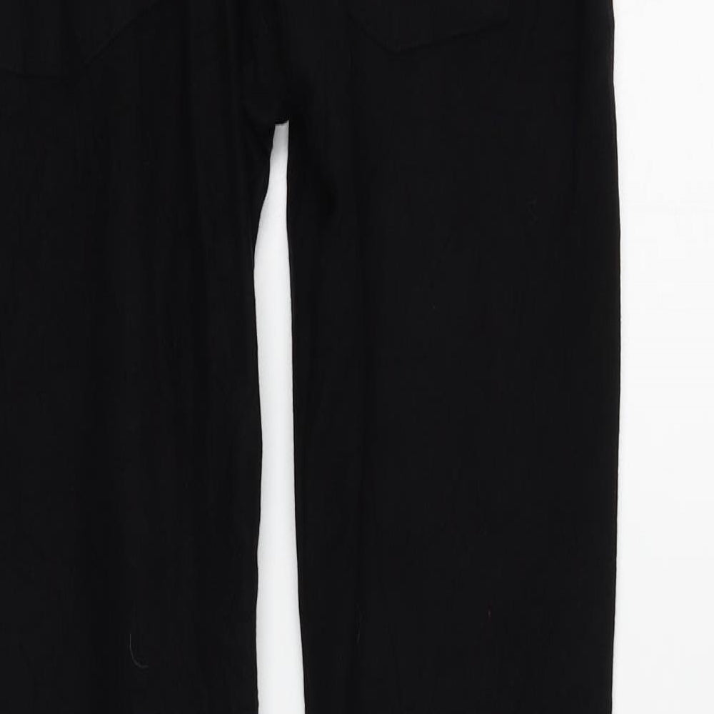 H&M Womens Black Jegging Leggings Size 8 L24 in