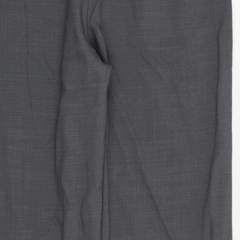 Bonmarché Womens Grey Trousers Size 14 L27 in