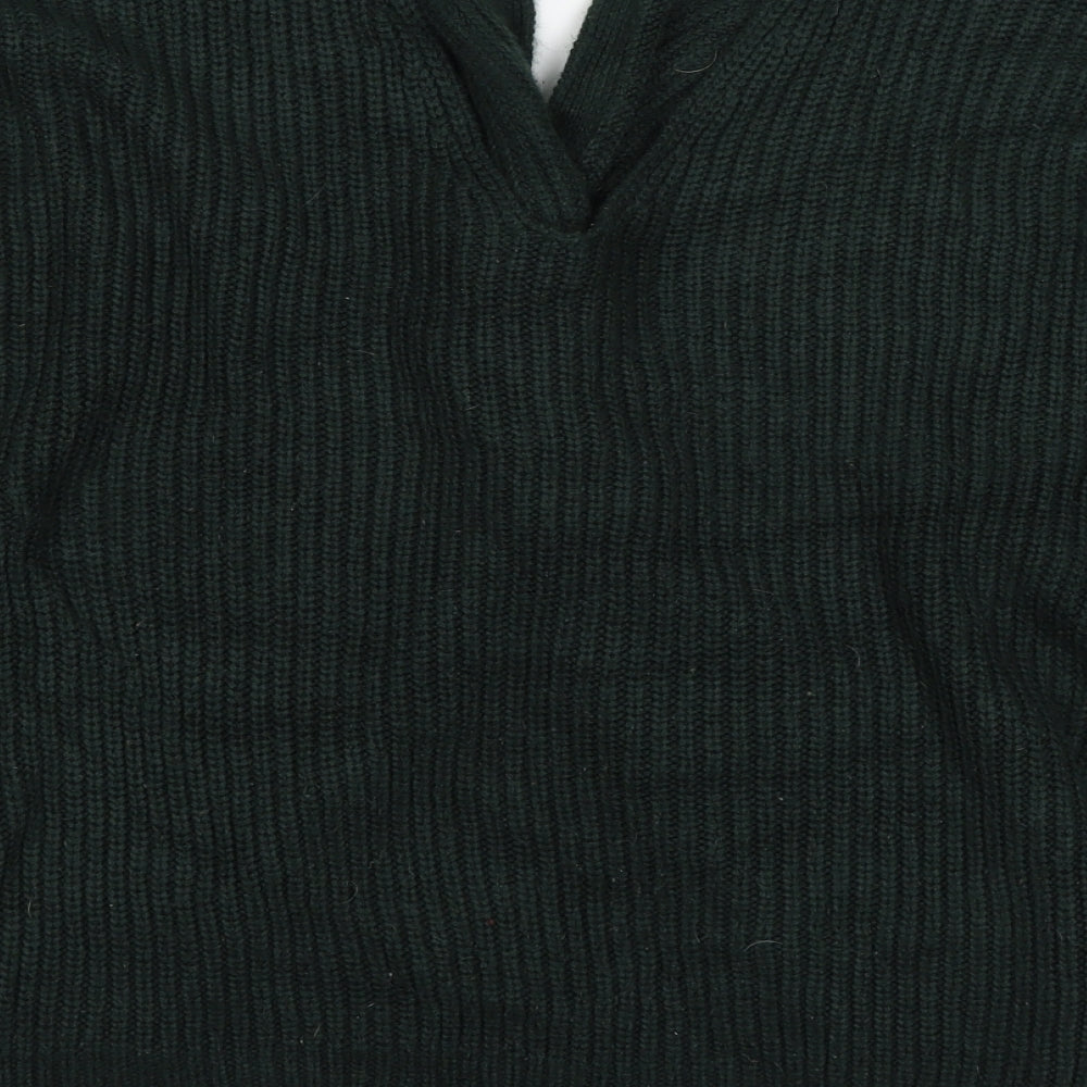 New Look Womens Green Pullover Jumper Size M