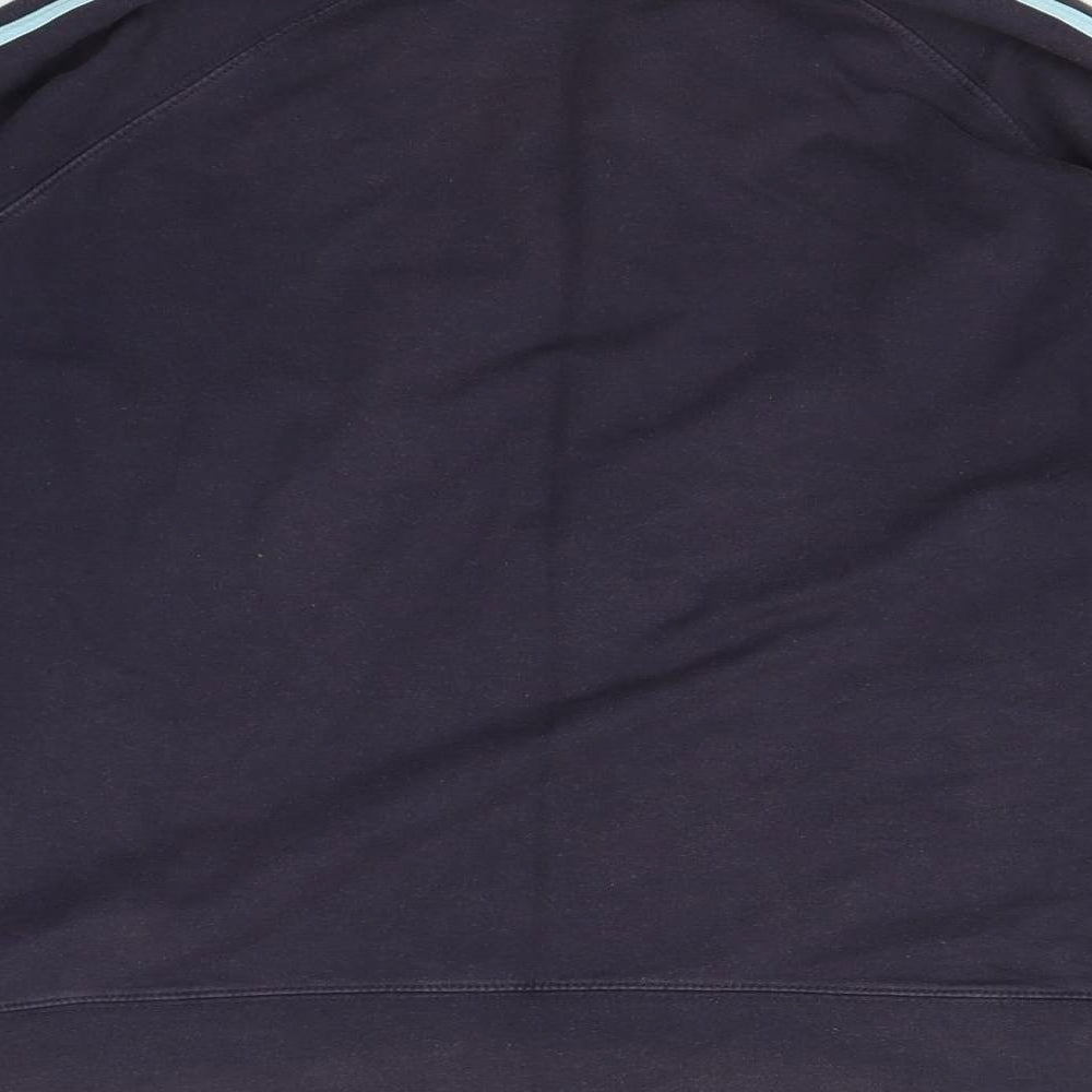 Olympus Womens Blue Full Zip Sweatshirt Size 14