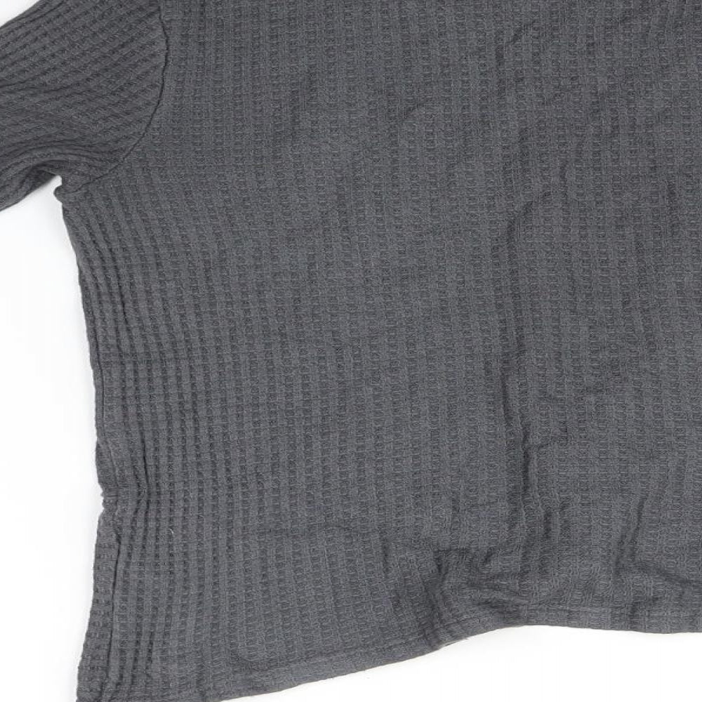 Topshop Womens Grey Pullover Jumper Size 6