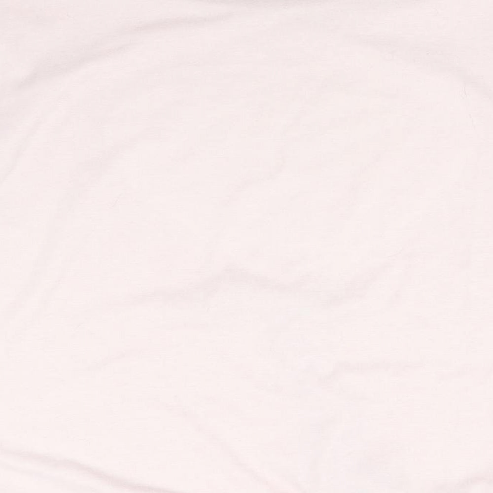 Preworn Womens Pink Basic T-Shirt Size XL