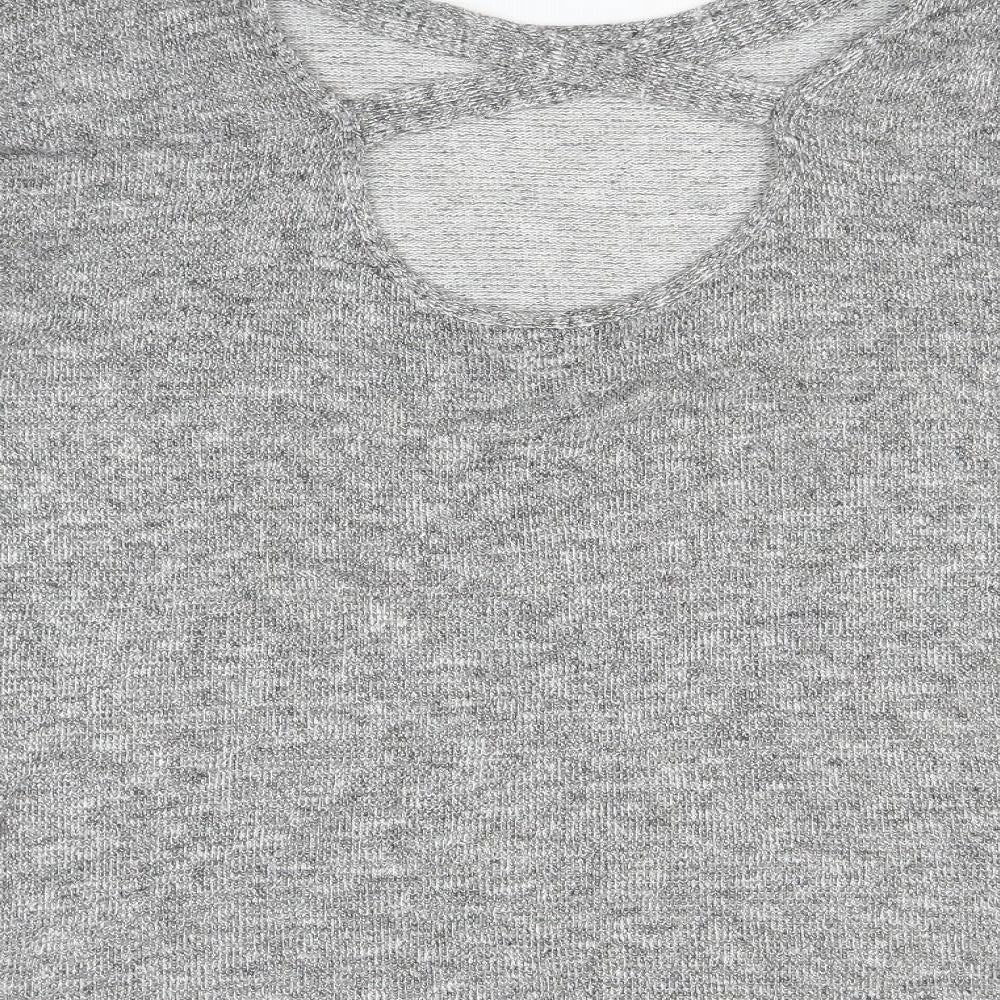 River Island Womens Grey Pullover Jumper Size 14