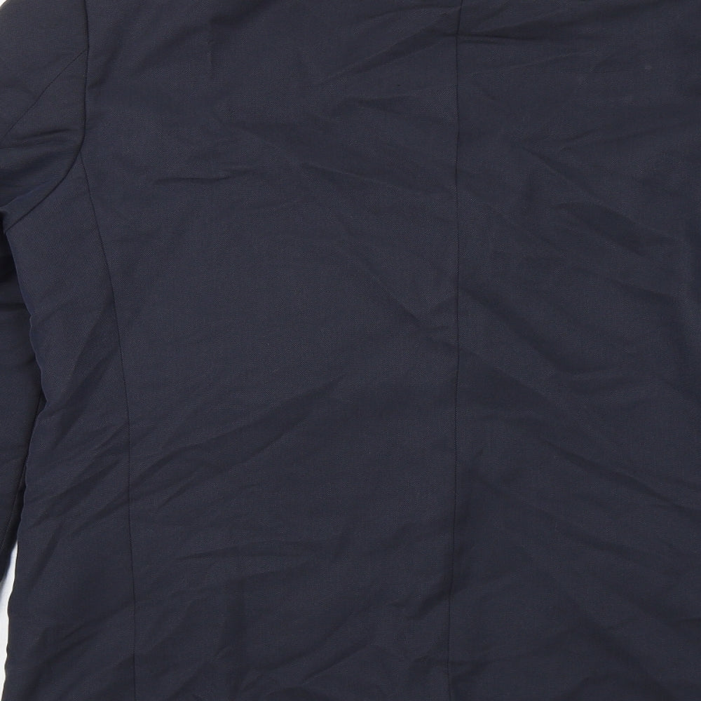 Frazer Mens Blue Jacket Blazer Size 40