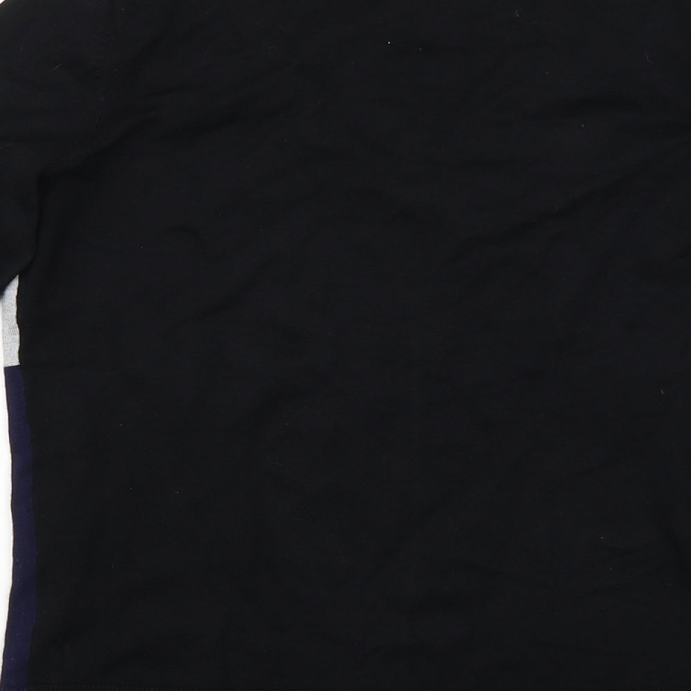 M&Co Womens Black Pullover Jumper Size 12